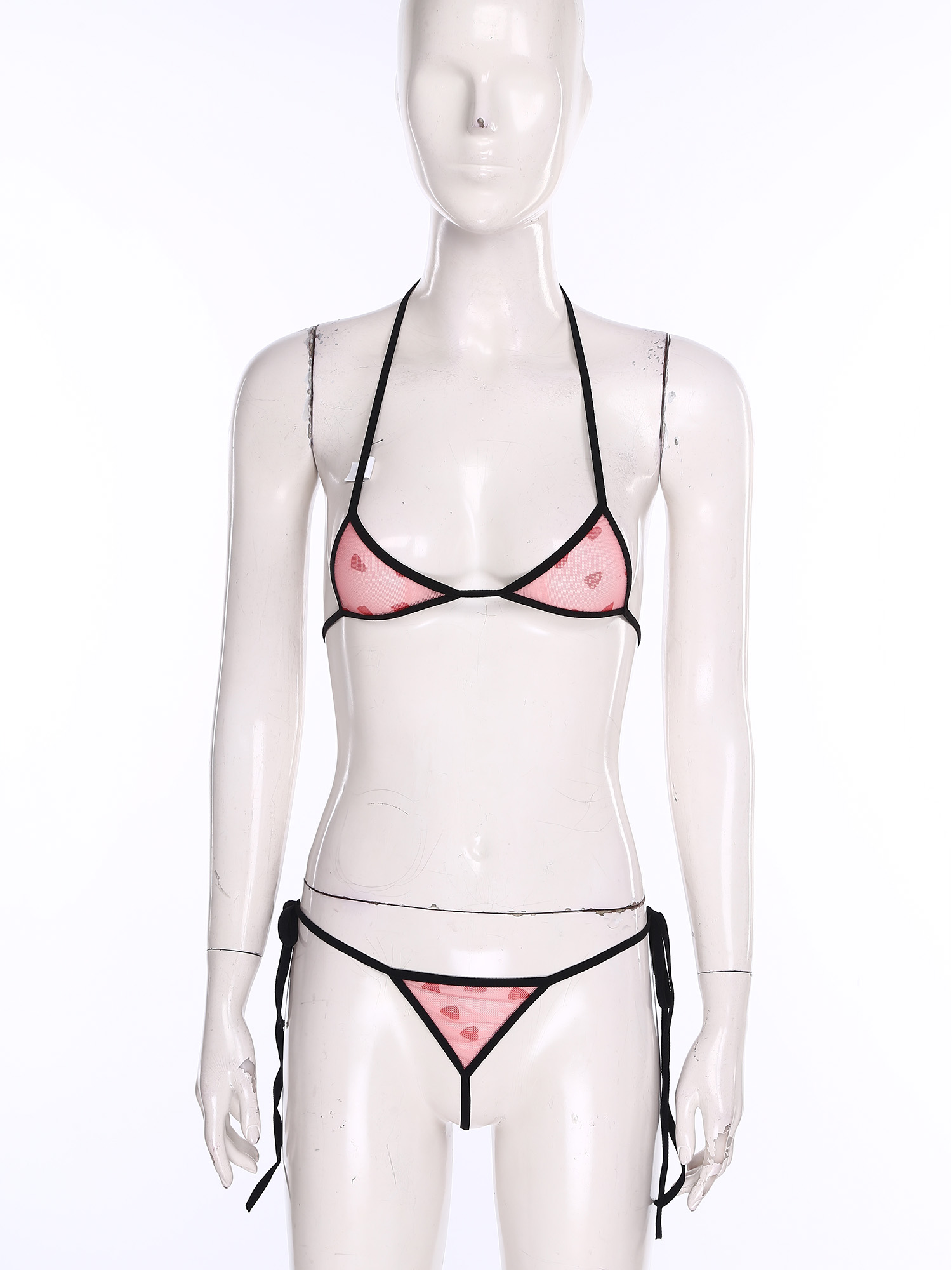 Womens Micro Mini Bikini Linge - Sheer Mesh Bra recension och pris