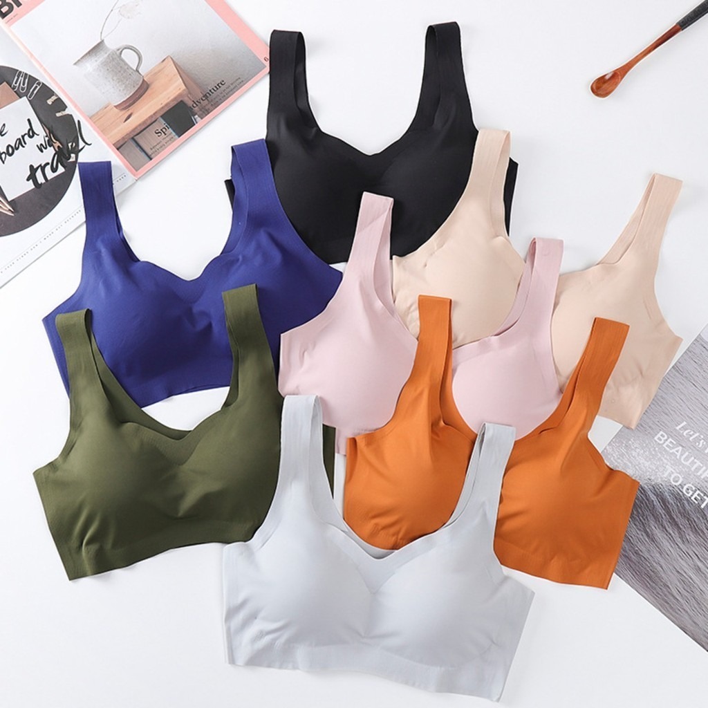 3PCS Sexy Sports Bra Seamless  - Wirefree Bra Comfort recension och pris