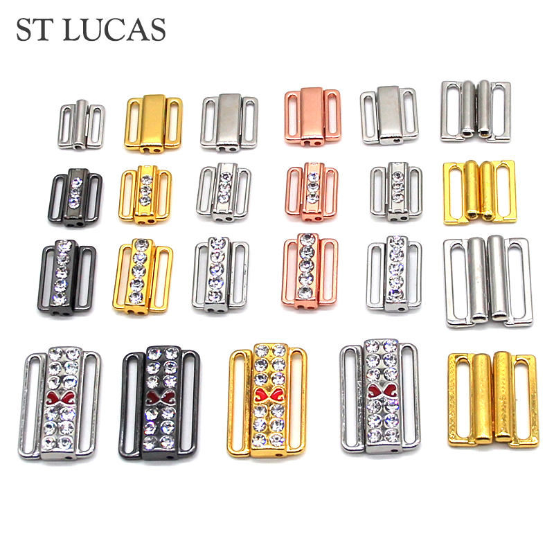 2pcs/lot silver gold Rectangle - Nursing Bra Clip recension och pris